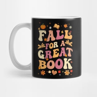 Fall For A Great Book Reading Teacher Librarian Thanksgiving Mug